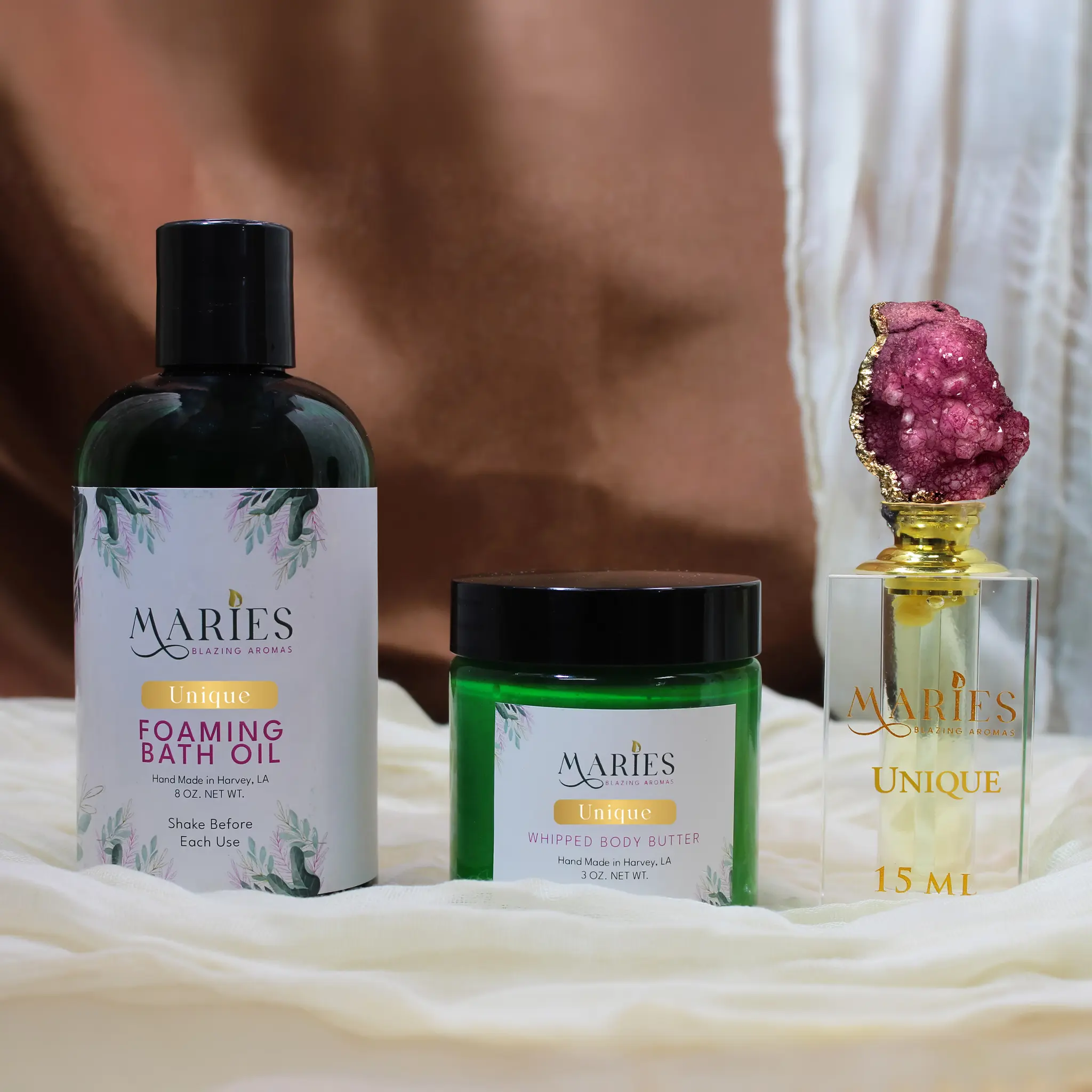 Marie's Blazing Aromas Unique Luxury Perfume Gift Set