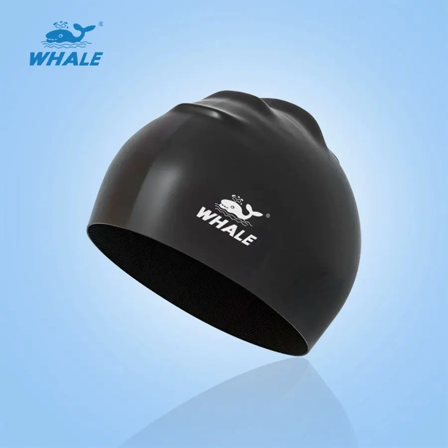 Whale Brand Professional Swim Cap - Comfortable fit for the best swimming experience, stretchy and soft. Suitable for long hair.