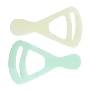 2Pcs Plastic Eyebrow Shaping Template Thrh Card, DIY Drawing Guide Eyebrow Repair Card, Eyebrow Card Beauty Tool, Eyebrow Color