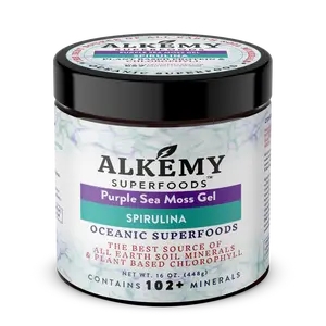 Purple Sea Moss Gel + Spirulina