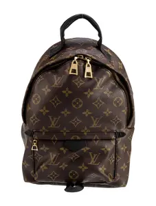 Pre-owned Louis Vuitton PVC Backpacks LV Monogram Palm Springs PM 4000019008895