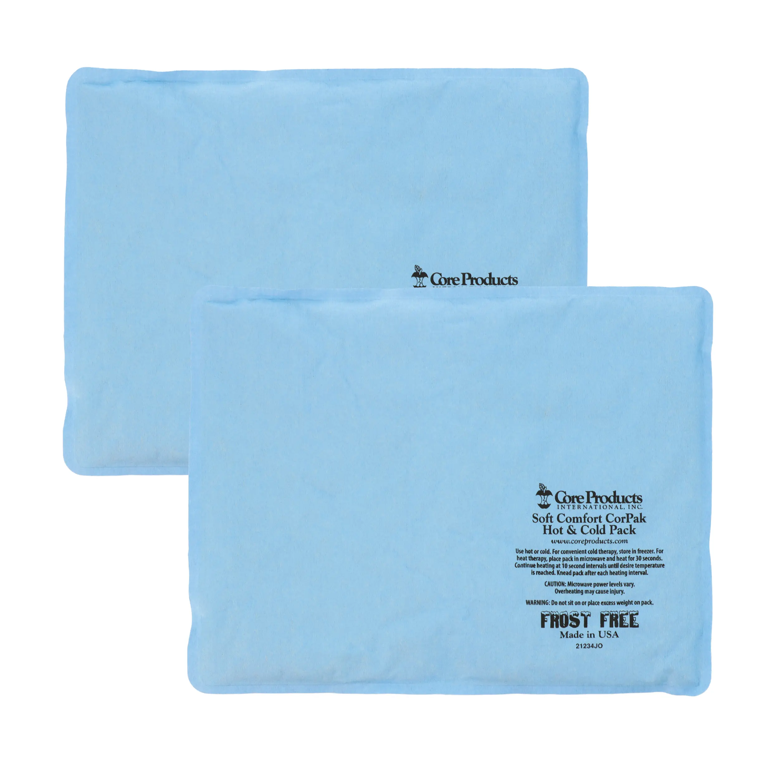 Reusable Hot/Cold Pack for Pain Relief & Injury Therapy, 10" x 13", Qty: 2