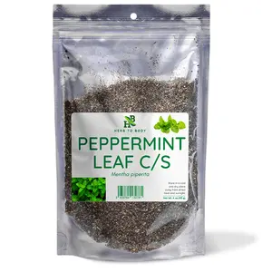 Herb To Body Peppermint Leaf C/S (Cut & Sifted) | Mentha Piperita | Wildcrafted | 4oz