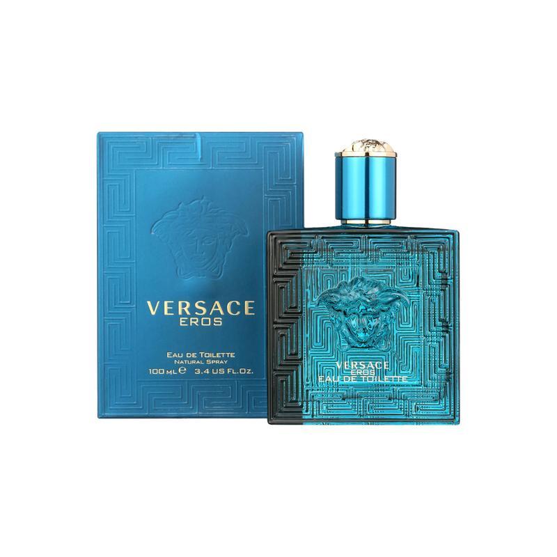 Versace Eros Eau de Toilette Spray for Men 3.4 oz / 100 ml - Timeless Masculine Fragrance Versace Eros Eau de Toilette Spray for Men 3.4 oz / 100 ml - Timeless Masculine Fragrance