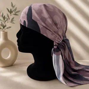 WRAPD Mocha Muse Square Scrarf