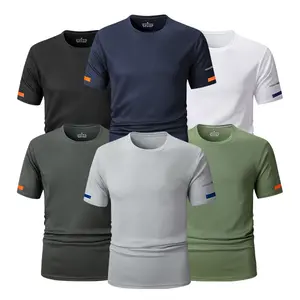 6-Pack Men’s Athletic T-Shirts, Crewneck Short Sleeve Workout Running Tees, Lightweight Activewear Menswear Tops, Streetwear Tropical Style tiktok shop deals