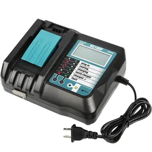 DC18RF Charger Compatible with Makita 14.4V/18V Lithium-ion Battery 3.5A Charging for BL1815 BL1820 BL1830 BL1840B BL1860 Electrical Tool