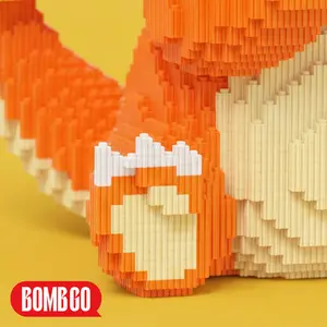 BOMBGO  Building Block, Toys,Birthday Gift,Christmas Gift,Educational Building Blocks,Trend Decoration,Cool Gifts,Brick,Family Bonding BlackFriday Christmas