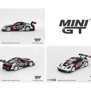 Mini GT 1:64 **LIMIT 2 PER CUSTOMER** Porsche 911 GT3 R #77 AO Racing 2025 IMSA Petit Le Mans