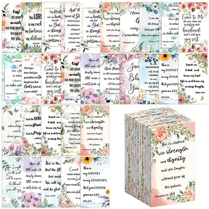 60 Pack Bible Verse Prayer Cards for Women, Inspirational Uplifting Mini Scripture Cards, Christian Encouragement Gifts for Friends, Daily Affirmation Cards for Men, Compact Scripture Cards