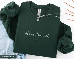 Phlebotomist T-Shirt, Sweatshirt & Hoodie - Phlebotomist Shirt, Phlebotomy Gifts, Phlebotomy Tech Sweatshirt, Phlebotomy, Phlebotomist, Phlebotomy Student Gift Cotton Soft