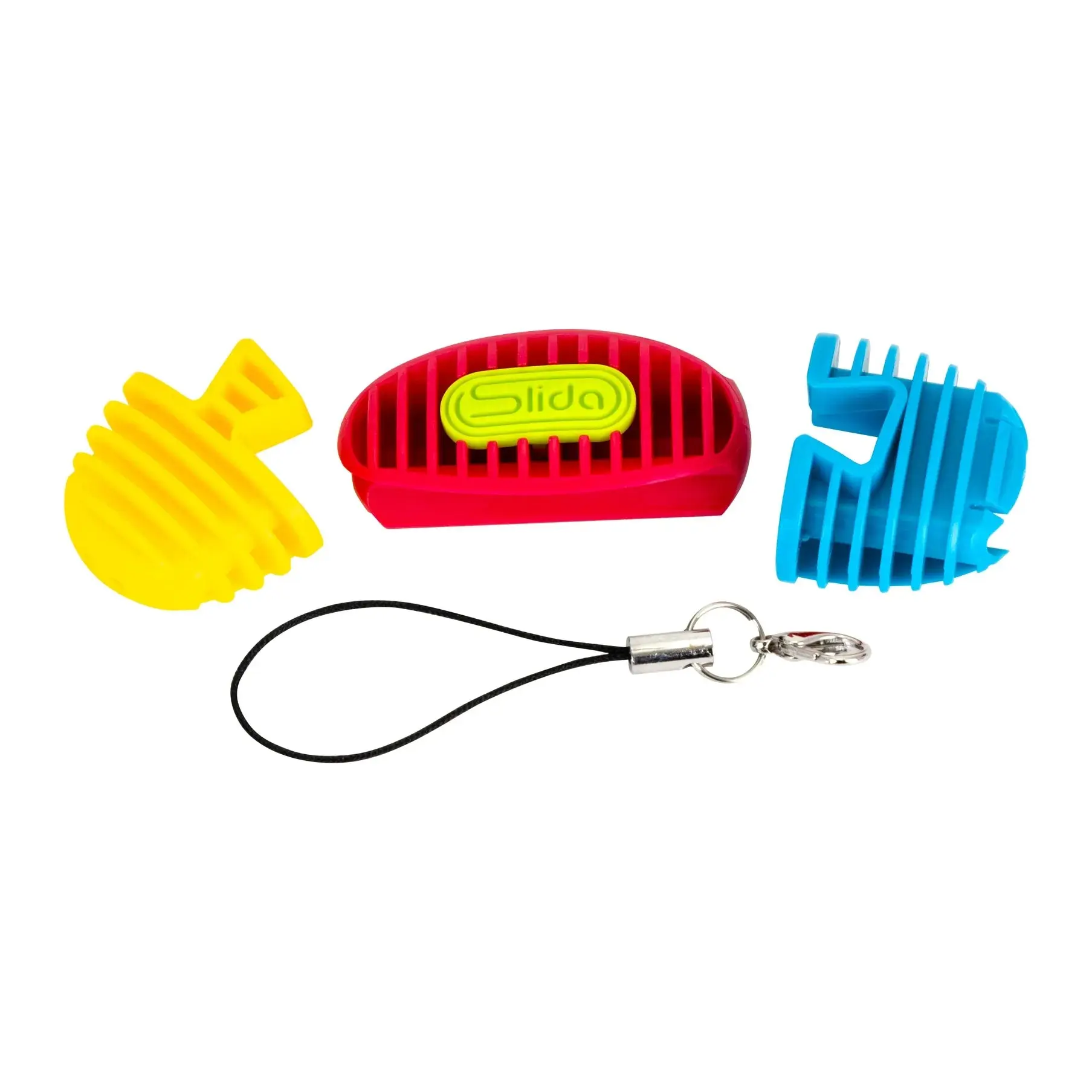 Duncan Slida Mini Click 3D Puzzle Fidget Toy with Key Ring, Lanyard, Split Ring, Strap, 36+ Vibrant Shades, 1000 Unique Combinations, Silent Mode, Fidget Fun, Blind Bags, Suitable for 5+ Years (Ages 8-10 Compatible)