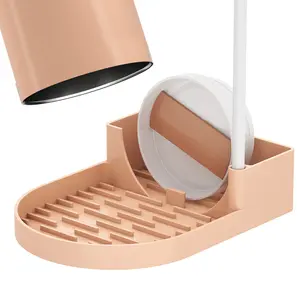 NiHome Silicone Water Bottle Drying Rack - Compatible with Stanley Tumblers, Mugs, Wine Glasses, Compact Portable Cup Dryer Stand with Anti-Slip Base