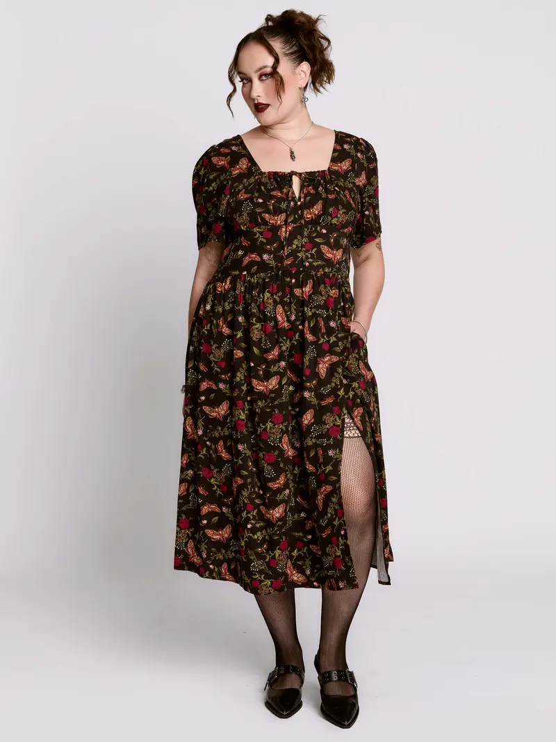 moth dress fashion brand company Moth Mini Dress 3X
