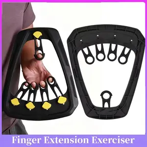 Portable Finger Extender & Strength Trainer  Hand Training Device for Athletes, Musicians, and Both Genders, Designed for Guitar/Piano Practice and Hand Rehabilitation (Compact & Portable)