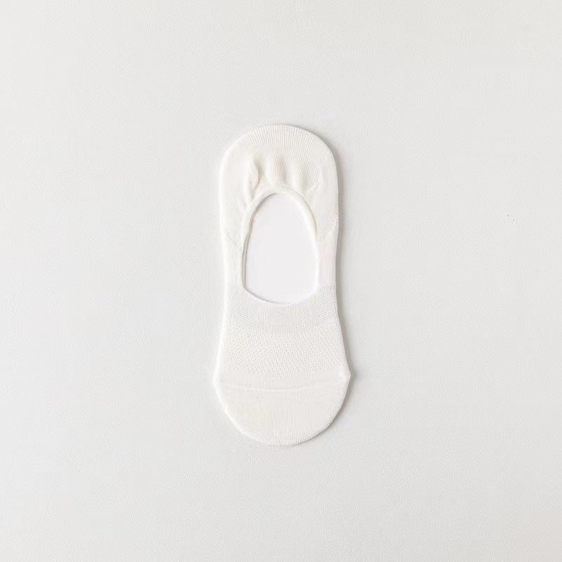 5 Pairs Anti-Slip No Show Socks for Women, Breathable Mesh Liner Socks with Non-Slip Silicone Grip, Thin & Seamless Invisible Socks, a thin style for summer. spring