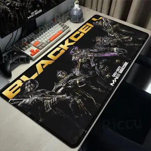 Call of Duty Black Cell Gaming Mouse Pad, Keyboard Mat, COD Black Cell Game Desk Mat, Call of Duty Video Game Playmat For Computer Accessories, Gift For Gamers