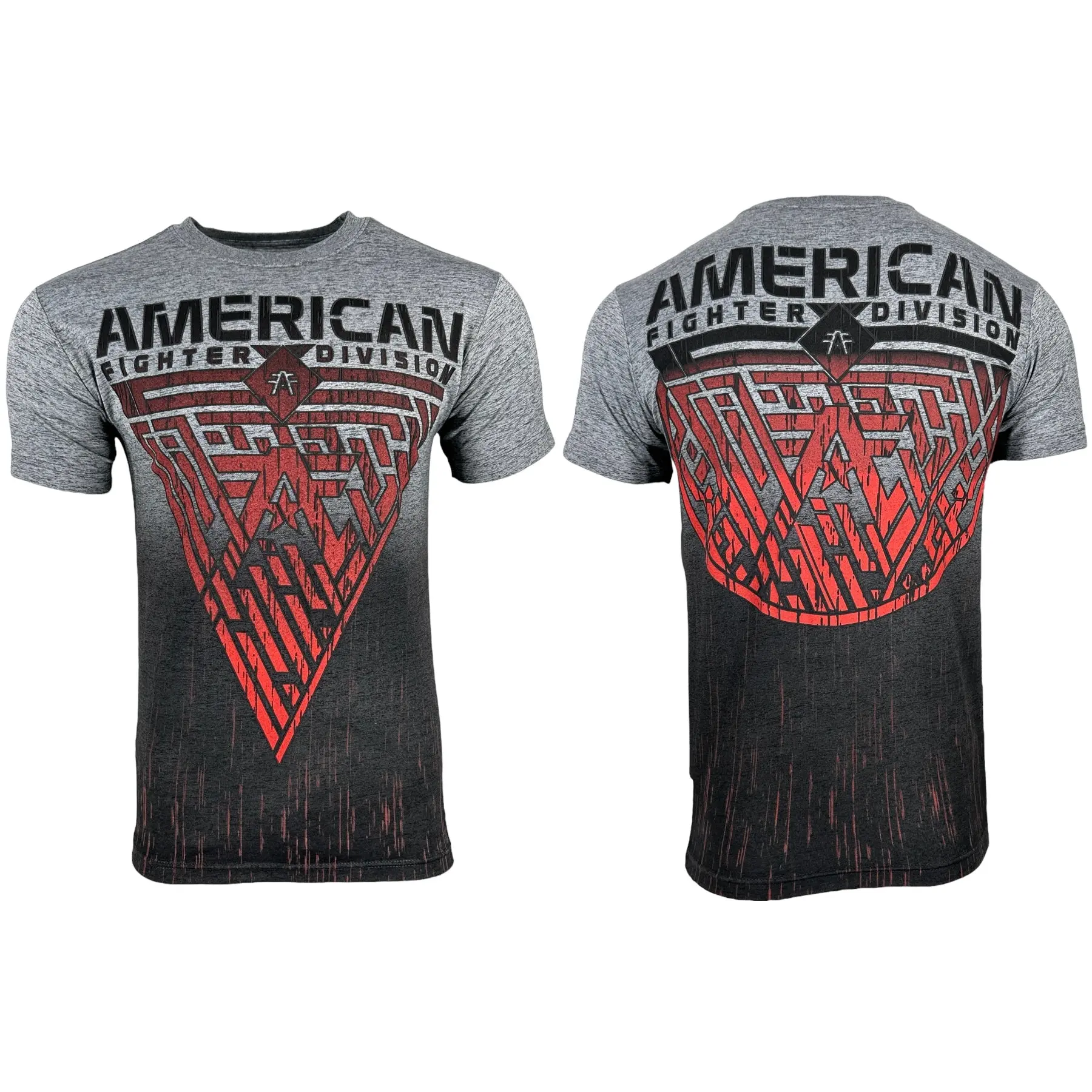 American Fighter Men's T-shirt Marshal All Print POLYESTER Shirt Menswear Top