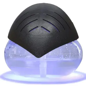 Water Air Revitalizer Humidifier with Leaf Lid, Electric Aroma Diffuser for Large Room, 7-Color LED Night Light, Eco-Friendly Air Purifier for Home Bedroom Office