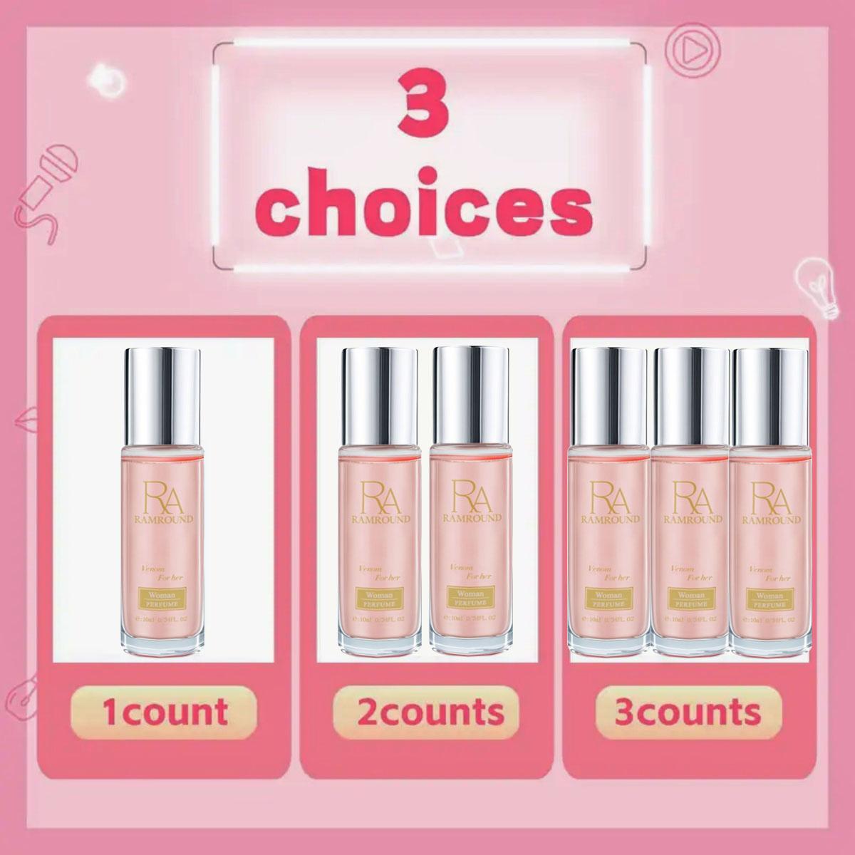 Unisex Pheromone Rollerball Perfume 10ml, Long Lasting Seductive Fragrance, Clean Skin-Safe Formula, 8-Hour Mood Boosting Scent, Portable Roll-On Oil for Dating, Travel, Daily Confidence & Romantic Moments Unisex Pheromone Rollerball Perfume 10ml, Long Lasting Seductive Fragrance, Clean Skin-Safe Formula, 8-Hour Mood Boosting Scent, Portable Roll-On Oil for Dating, Travel, Daily Confidence & Romantic Moments