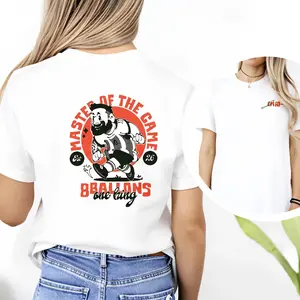 100% cotton T-shirt Unisex Vintage Messi 8 Ballons T-Shirt, Master of the Game Football Legend Cartoon Graphic Oversized Washed Cotton Tee, Casual Short Sleeve Soccer Streetwear for Men Women