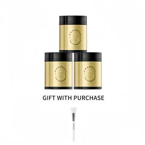 220g*3jars Resveratrol Collagen Firming Hydrating Mask SPA Brand for Radiant Youthful Skin
