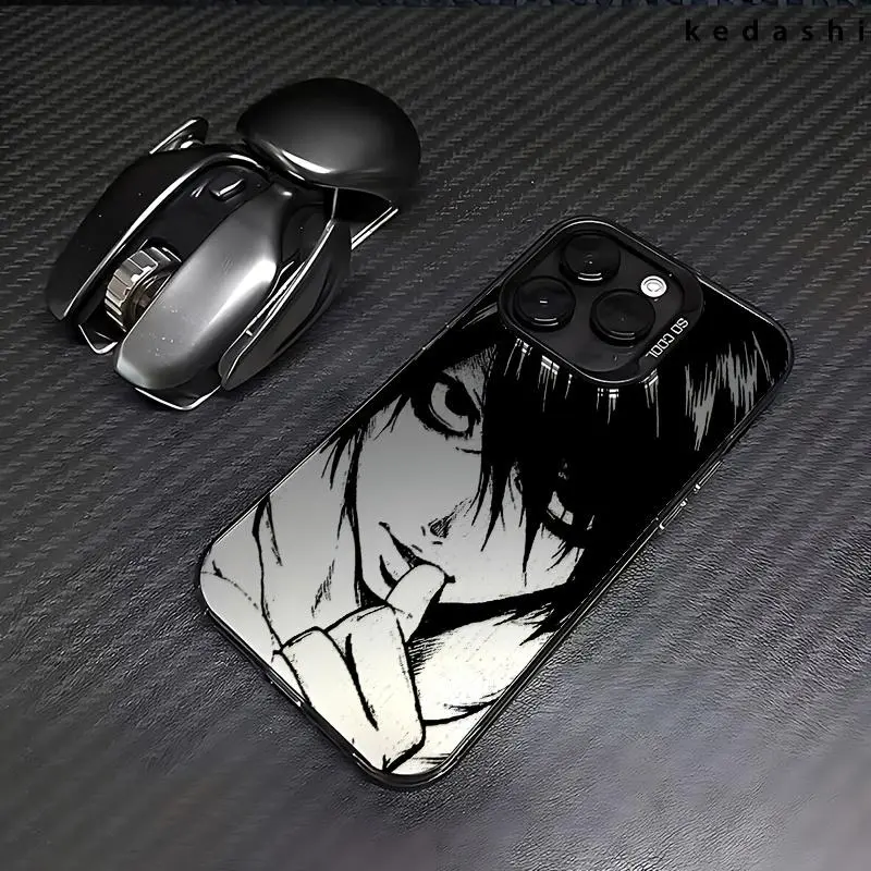 Death Note Design Anti-Drop Smartphone Case - Stylish Animal-Inspired Cellphone Accessory for Samsung Galaxy S22FE,S22PLUS,S23,S23ULTRA,S24 & iPhone 11/12/13/14/15/16 Pro Max,8/7 Plus,X,XSMAX,SE2 Devices