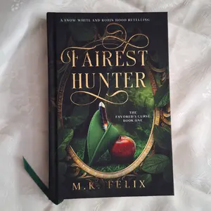 *Flawed Copies* Fairest Hunter: A Snow White and Robin Hood Retelling by M.K. Felix - Special Edition Hardcover book