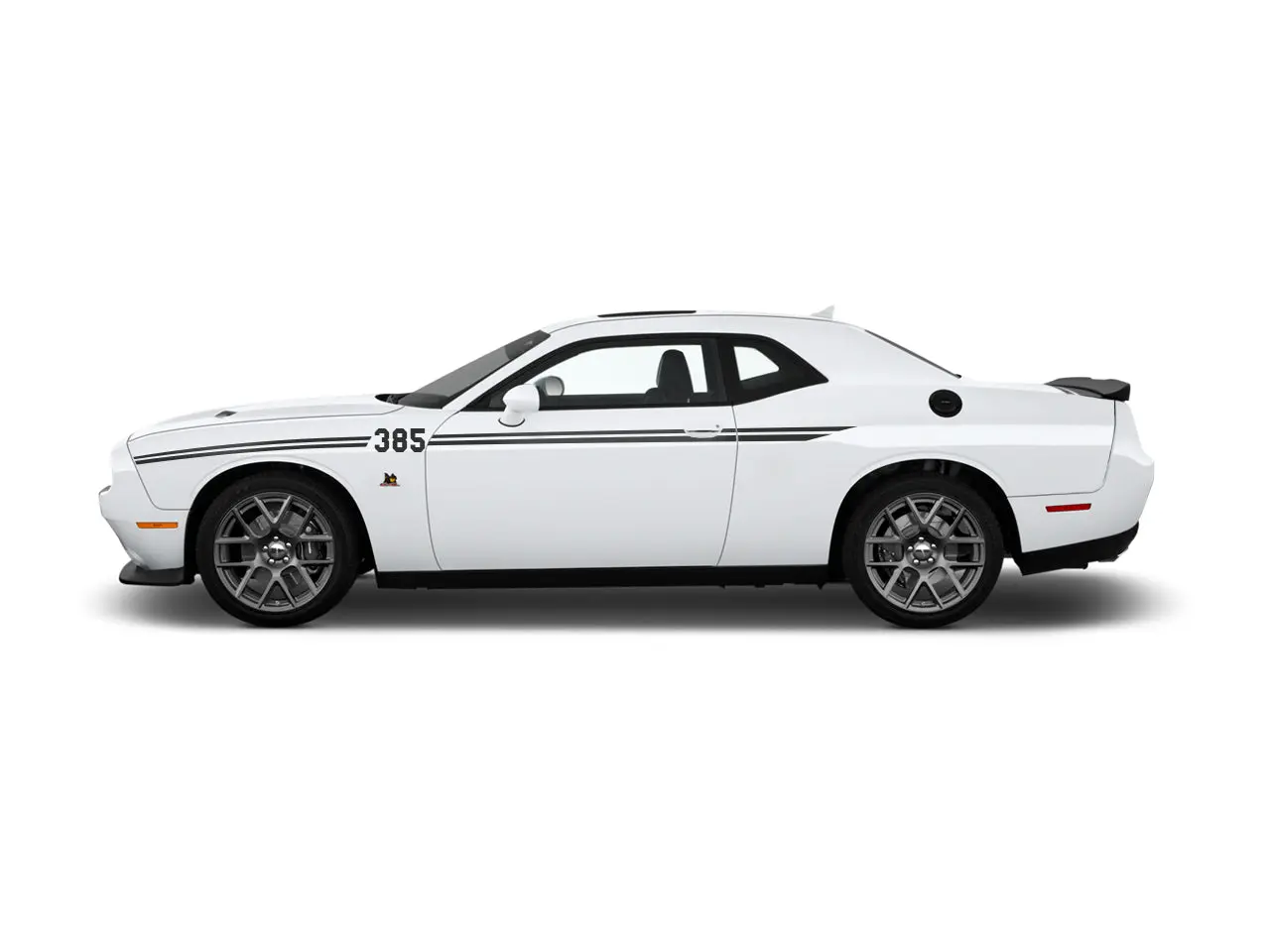 Dual Side Stripes #385 Vinyl Livery Kit Fits Dodge Challenger 2015 - 2023