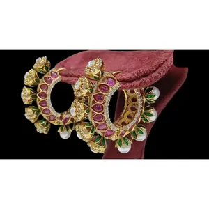 Kundan Hoops