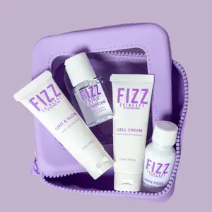 Mini Travel Set + bonus .5oz Calm Balm &.25oz Barrier Boost! Set includes HydraTone, Grit & Glow, Mini Peel, Cell Cream .5oz