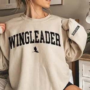Wingleader Sweatshirt, Xaden Riorson Fourth Wing Crewneck, Fantasy Dragon Academy Sweater, Basgiath War College Bookish Gift, Gift For Readers