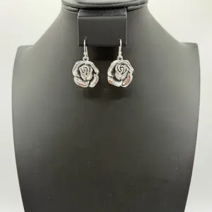 Plata 925 aretes de electroformado