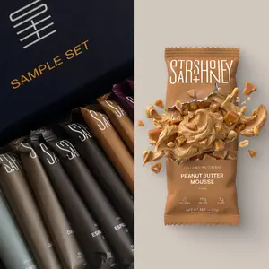 Stars + Honey | The Protein Bar – Bundle: Tasting Set & Peanut Butter Mousse, All natural ingredients with added collagen, Gluten Free, Dairy Free, Soy Free, No Seed Oils, and No Sugar Alcohols.