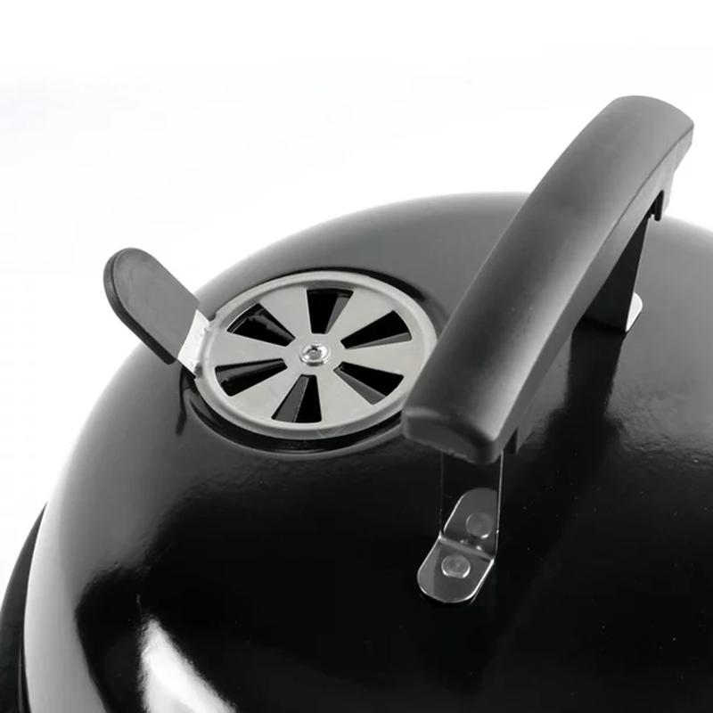 New Expert Grill 14.5'' Steel Portable Charcoal Grill, Black