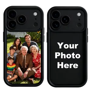 Customizable phone case with photos, personalized protective cover for iPhone 17/16/15/14/13/12 (Pro Max/Pro/Plus), full coverage protection, scratch-resistant and wear-resistant, a creative gift for family and friends for birthdays, Christmas, and Valent