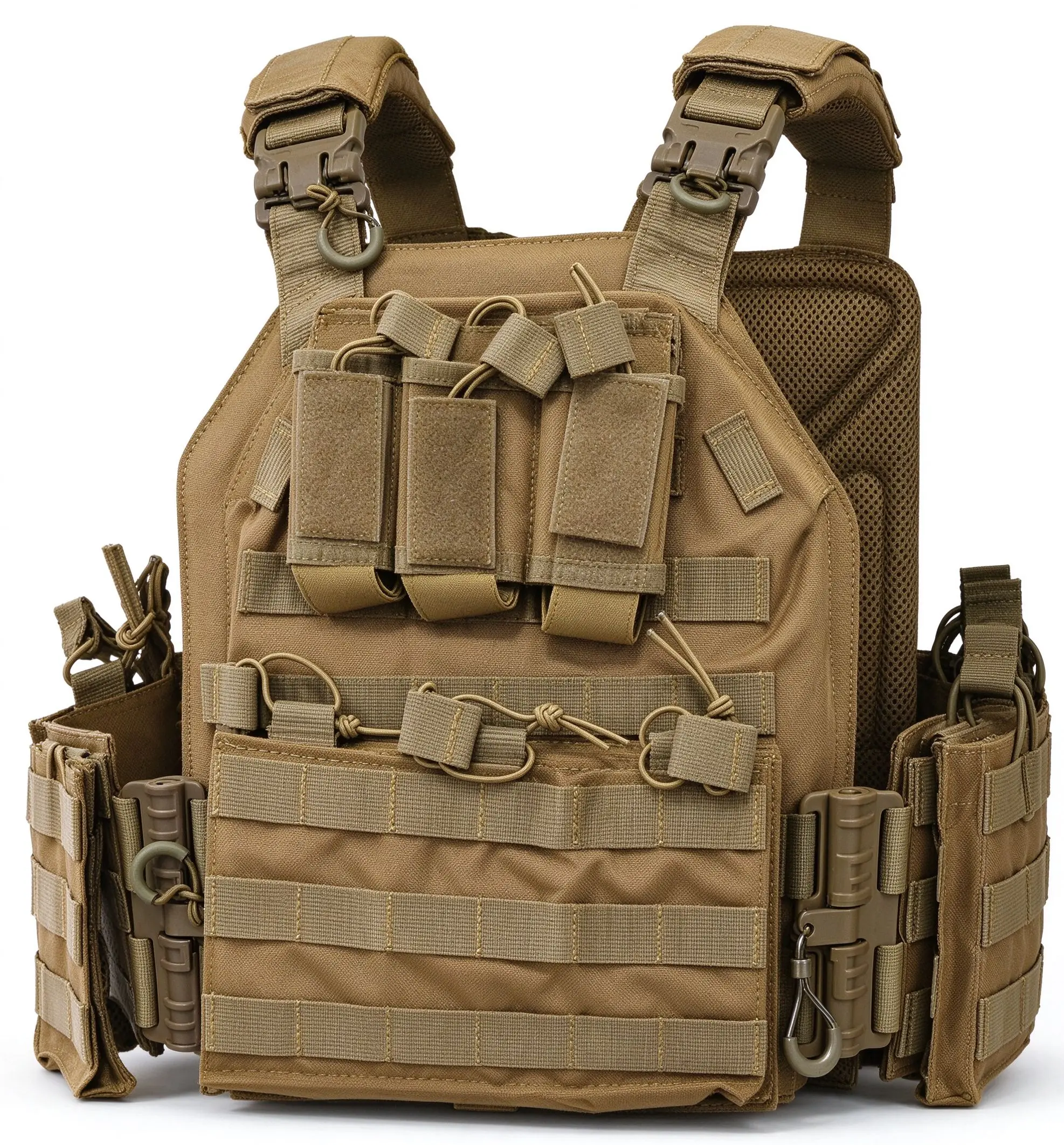 Weighted Tactical Outdoor Vest - Quick Release, Adjustable Hunting Vest with PALS Molle System for Sports & Outdoor, Weight Training, Weighted Vest