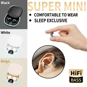 Mini Wireless Earbuds, Wireless Music Earphones, Ultra Long Battery Life, HD Call Quality, Invisible Headphones, Suitable for Class/work/running/sleeping, Unisex, Sports Wireless Earbuds