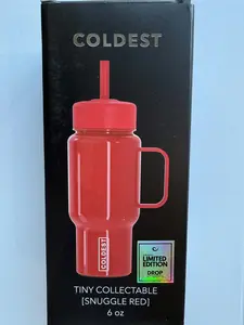 Tiny Collectable Tumbler (Snuggle Red) – 6oz