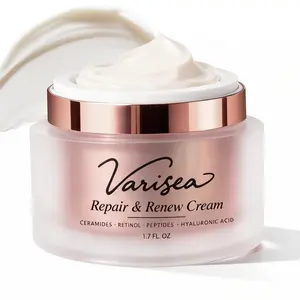 Anti-Aging Face Moisturizer with Retinol, Ceramides, Peptides & Hyaluronic Acid – Helps Maintain Skin's Moisture Barrier, Enhances Softness & Elasticity – For Face and Neck, Fragrance-Free