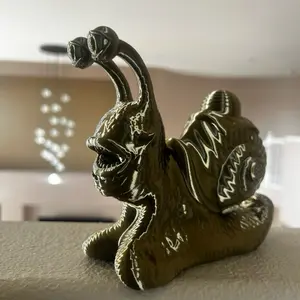 3D Printed Den Den Mushi Inspired by Morgan’s Personalized Den Den Mushi from One Piece