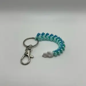 Vik’s 3D - Kaida Tail Keychains 4inches, colorful, cute, keys, lanyards, car keys, 3D Print, PLA.