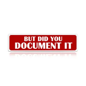 But Did You Document It Metal Sign 4×16 Inch – Funny Office Wall Decor, Project Management Humor for Workspace, IT Office & Cubicle Colorful Crystal Ball Mushroom Night Light Wooden All-Season Welcome Wreath Canvas Poster Custom Frank Ocean Hip Hop