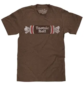 Tootsie Roll Logo T-Shirt - Brown