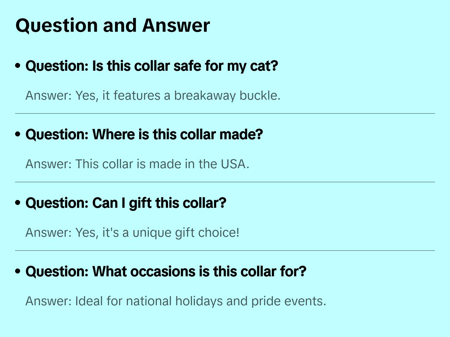 Cat Collar with Sweden Flag | Great For National Holidays, Festivals, Parades, Sporting Events, Pride Events