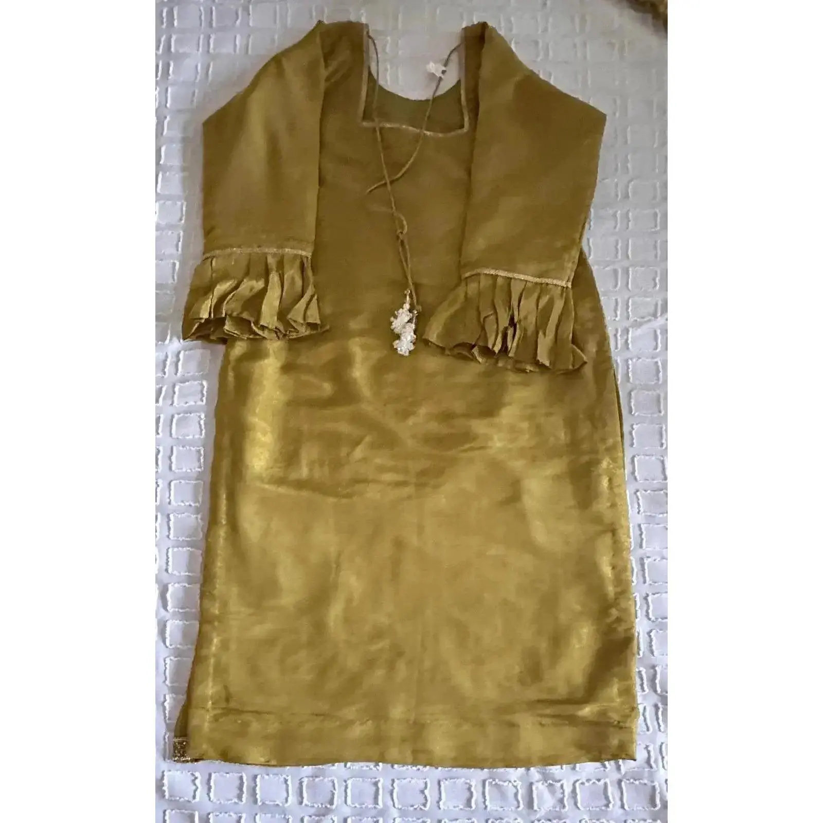 Indian Salwar Kameez Mehndi Green