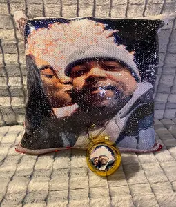 Custom Sequin Pillow Custom Sequin Pillow