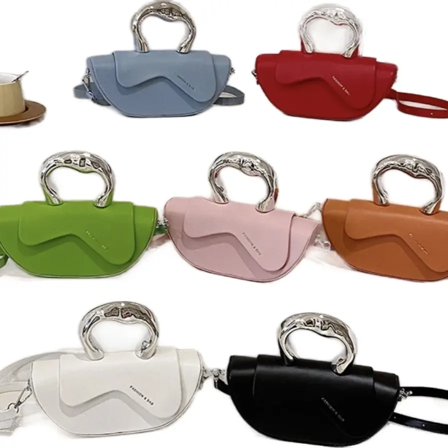 Ladies leather hand bags