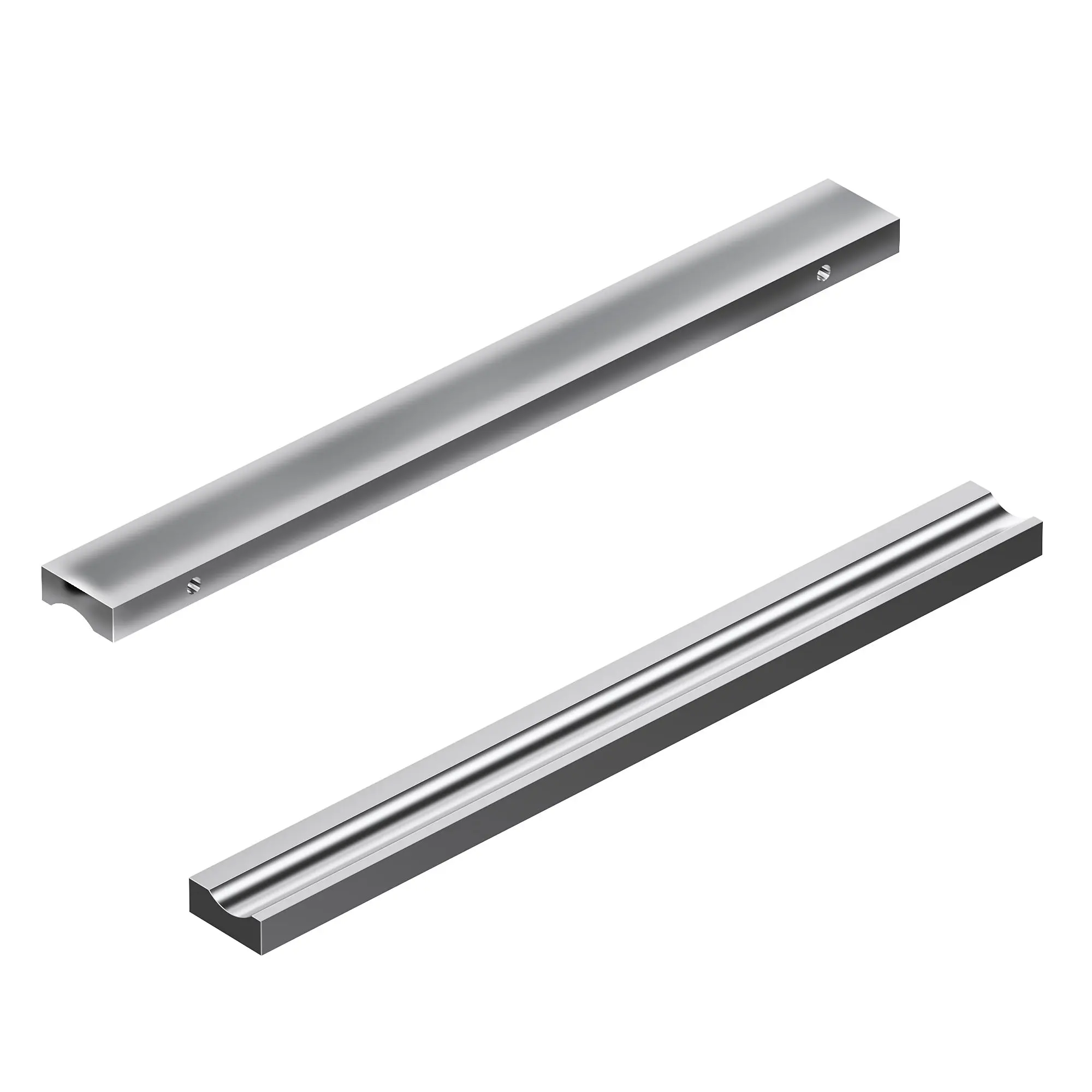 Dowell Cabinet Handles-Aluminum Cabinet Drawer/Door Finger Pulls-3064 Series