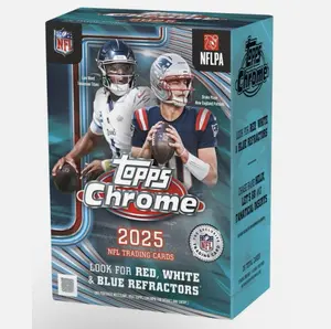 2025 Topps Chrome Football Blaster Box